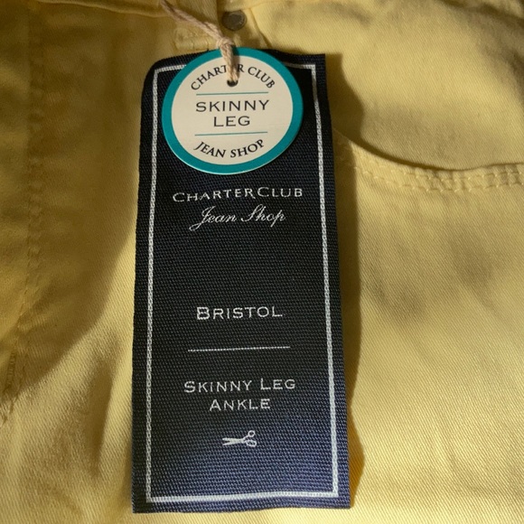 Charter club Bristol Skinny ankle jeans SZ/14 - Picture 2 of 6